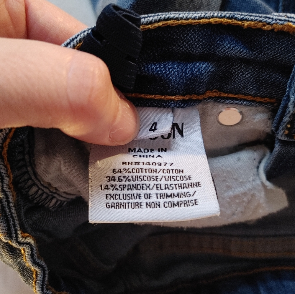 Adorable Distressed Kids Denim Jeans - Picture 3 of 5